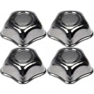 Four Chrome Wheel Center Caps (Dorman# 909-043)