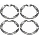 Four Aluminum Wheel Trim Ring (Dorman# 909-900)