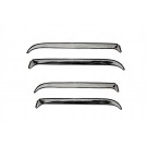 NEW VENTSHADE - 4PC STAINLESS - AVS# 14412