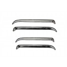 NEW VENTSHADE - 4PC STAINLESS - AVS# 14118