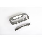 NEW CHROME DOOR HANDLE COVERS-2DR - AVS# 685105
