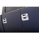NEW CHROME DOOR HANDLE COVERS-4DR - AVS# 685204