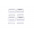 NEW CHROME DOOR HANDLE COVERS-4DR - AVS# 685302