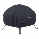 Classic Accessories Full Coverage Fire Pit Cover, Round, Black 55-552-010401-00