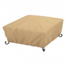 Full Coverage Fire Pit Cover Sand - Square - Classic# 59922