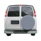 Custom Fit Spare Tire Cover In Grey Model 5 - Classic# 80-092-181001-00