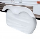 OverDrive RV Dual Axle Wheel Cover, White, X-Large - Classic# 80-211-052801-00
