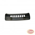 Front Bumper Fascia (Black) - Crown# 4713455