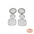 Stone Guard Set (Stainless) - Crown# RT34034