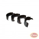 Rear Brake Shoe & Lining Set - Crown# 5019536AA