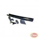 Bumper Kit, Front Black (84-96 XJ) - Crown# 52000185K