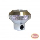 Wiper Switch Knob (Aluminum) - Crown# 5459189AL