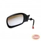 Electric Remote Mirror, Left (Black) - Crown# 55154951AC