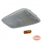 Amber Sidemarker Lamp (Right) - Crown# 55155628ABC