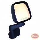 Mirror and Arm (Black-Right) - Crown# 55395060AB