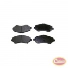 Pad Set (Front) - Crown# 68003701AA