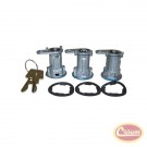 3 Cylinders & Keys - Crown# 8122874K3