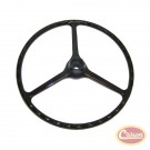 One New Steering Wheel with 2-3/8" Horn Button - Crown# 927417