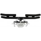 One New Black Double Tube Rear Bumper - Crown# RT20007