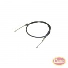 One Hand Brake Cable (Left or Right)- Crown# J0999980