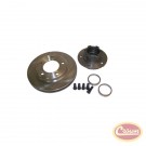 Hub & Rotor Assembly (Front) - Crown# J5356183