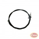 Speedometer Cable (81") - Crown# J5752282