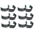 Set of Six Crankshaft Main Bearings (.002) - Crown J8133682 Fits CJ 2.5 3.8 4.2