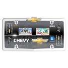 Official Licensed 'Chevy™' Chrome License Plate Frame - Cruiser# 10437