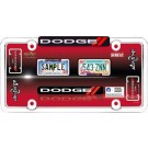Official Licensed 'Dodge™' Chrome License Plate Frame - Cruiser# 11036