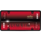 Slim Rim License Plate Frame, Black - Cruiser# 21350