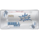 Valu-Pak of 2 Clear 'Bubble' Acrylic License Plate Shields - Cruiser# 72101