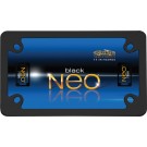 MC Neo License Plate Frame, Black - Cruiser# 77050