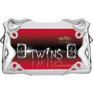 MC Twins License Plate Frame, Chrome - Cruiser# 77930