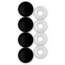 Pack of Four Black Fastener Caps - Cruiser# 82650