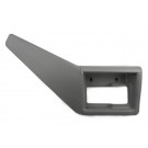 One New Interior Front Right Door Pull/Handle, Gray