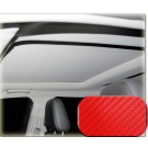 Heads Up Ferrari Red Carbon OptionZ (TM) Sun Roof Recover Kit HU-SRZ09