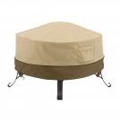ONE NEW FULL COVERAGE FIRE PIT COVER PEBBLE - ROUND - CLASSIC# 55-703-011501-00