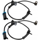 Two Front ABS Wheel Speed Sensors (Dorman 970-011) w/ Wire Harness