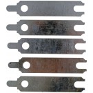 Starter Alignment Shim, (1) 1/64, (2) 1/32 and (2) 1/16 In. - Dorman# 02336
