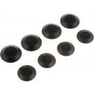 Universal Black Plastic Plug Button Assortment, 1/2, 3/8 In - Dorman# 02411