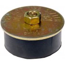 One Rubber Expansion Plug 1-7/8" - Size Range 1-7/8" - 2" - Dorman# 570-012.1