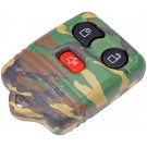 New Keyless Remote Case Replacement Green Camoflage - Dorman 13625GNC