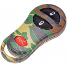 New Keyless Remote Case Replacement Green Camoflage - Dorman 13628GNC