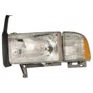 Right Headlamp Headlight Assy Dorman 1590404 Fits 94-02 Ram 1500 2500 3500
