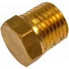 Brass Plug-Pipe Thread- 1/4 In. - Dorman# 490-075.1