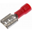 22-18 Gauge Female Quick Disconnect, .250 In., Red - Dorman# 85485