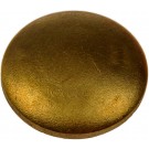 Concave Expansion Plug, Brass 5/8 In. - Dorman# 560-005