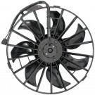Engine Cooling Radiator Fan Assembly (Dorman 620-887) w/ Shroud, Motor & Blade