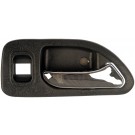 Rear Right Interior Black Door Handle (Dorman 77485) Black w/ Chrome Handle