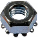 Hex Nut-Tooth Washered-Grade 2-Thread Size- 1/4-20 - Dorman# 810-060